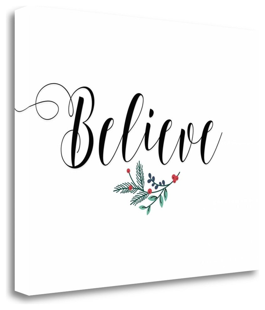 "Believe" By Tara Moss, Giclee Print on Gallery Wrap Canvas, Ready to Hang