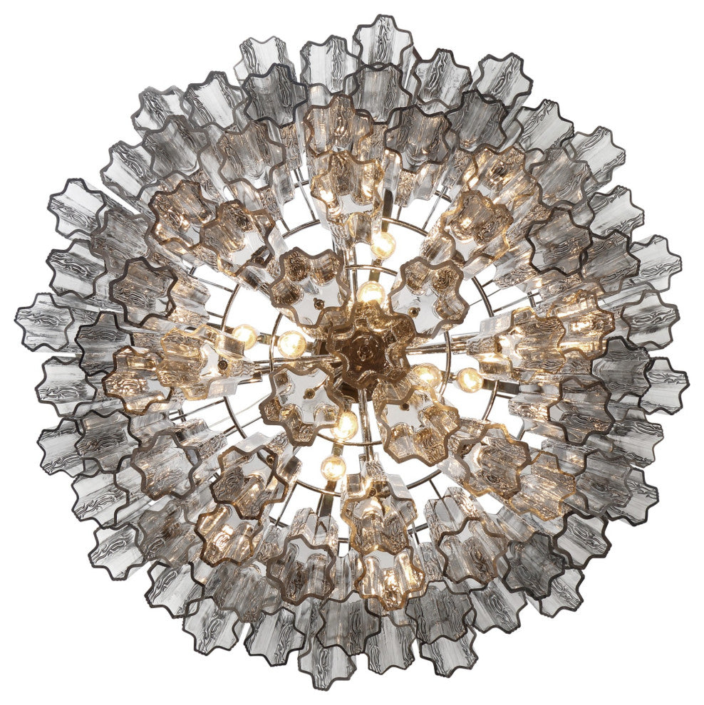 Crystorama Lighting Group ADD-316-SM Addis 16 Light 32"W - Polished Chrome