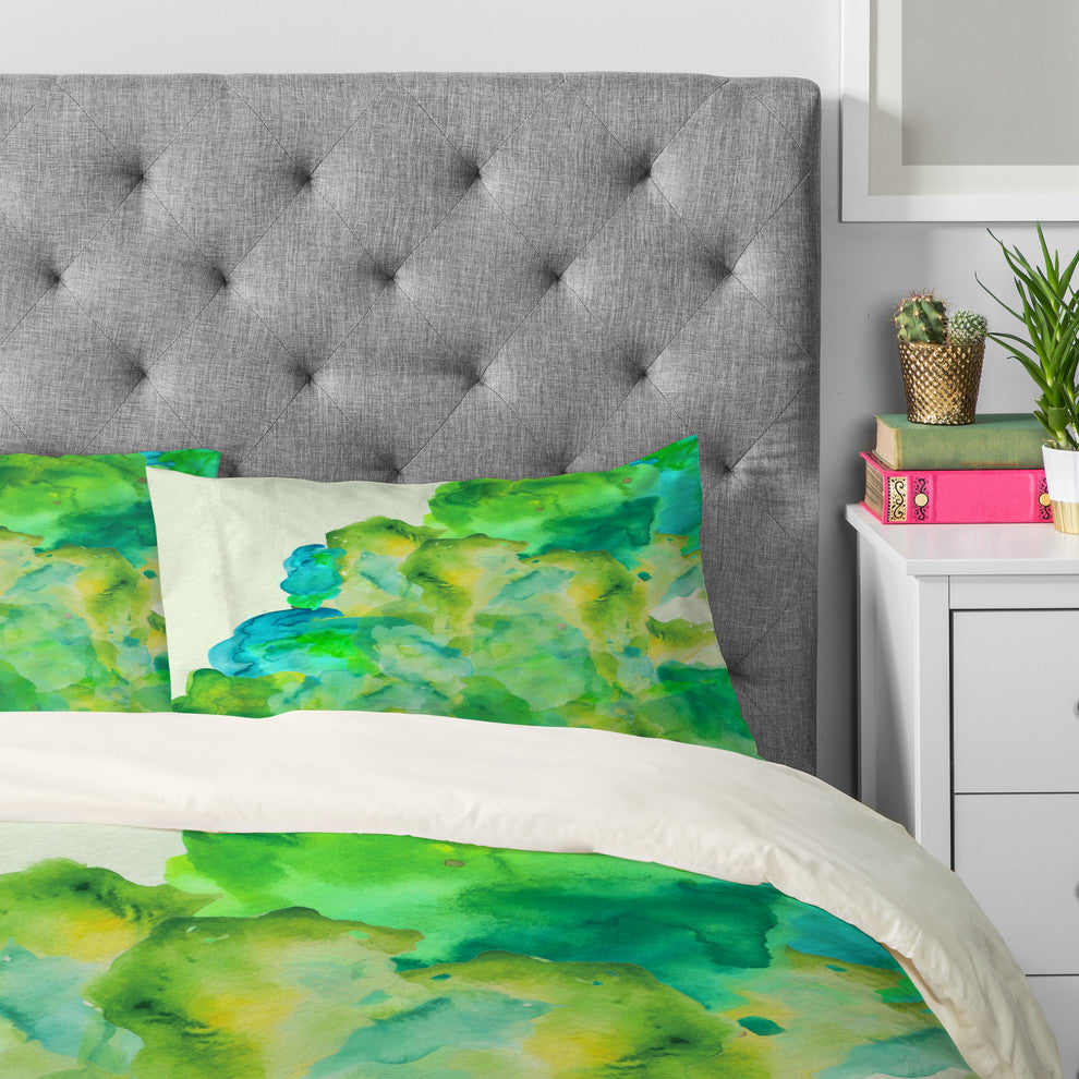 Deny Designs Viviana Gonzalez Watercolor Love 3 Pillowcase