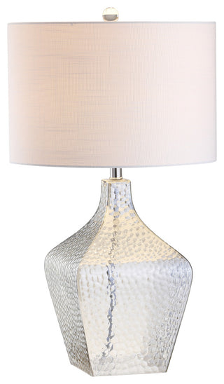 Jane 26" Glass Table Lamp, Clear