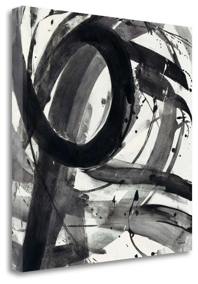 "Roller Coaster II On White" By Albena Hristova, Giclee on Gallery Wrap Canvas