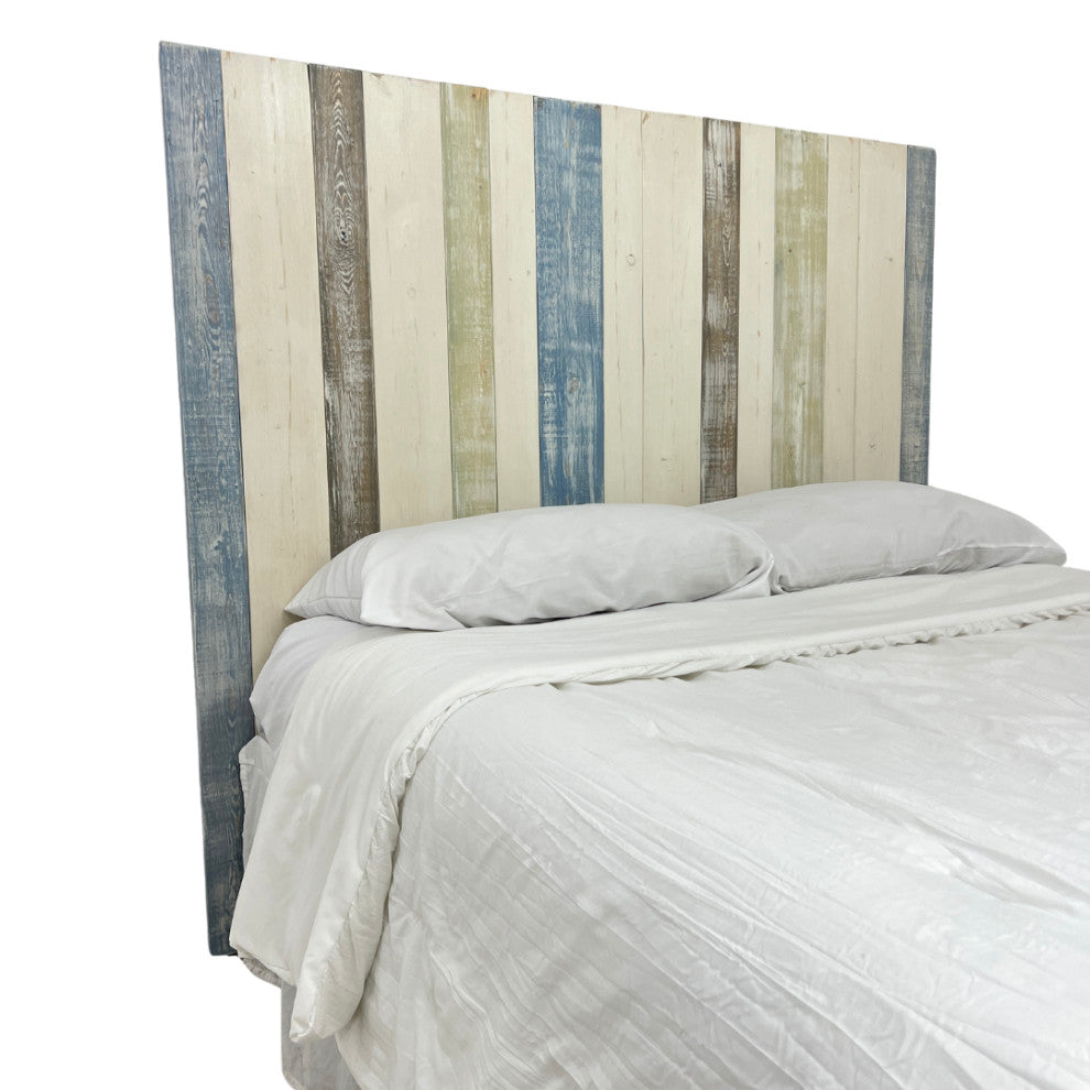 Handcrafted Headboard, Leaner Style, Farmhouse Mix, Full