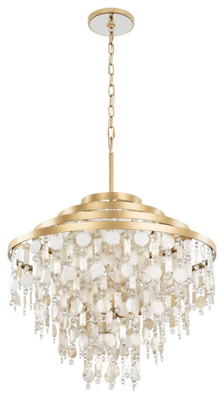 Kalani 10-Lt Chandelier - French Gold