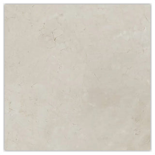 Crema Marfil Polished 6x6 Marble Tile