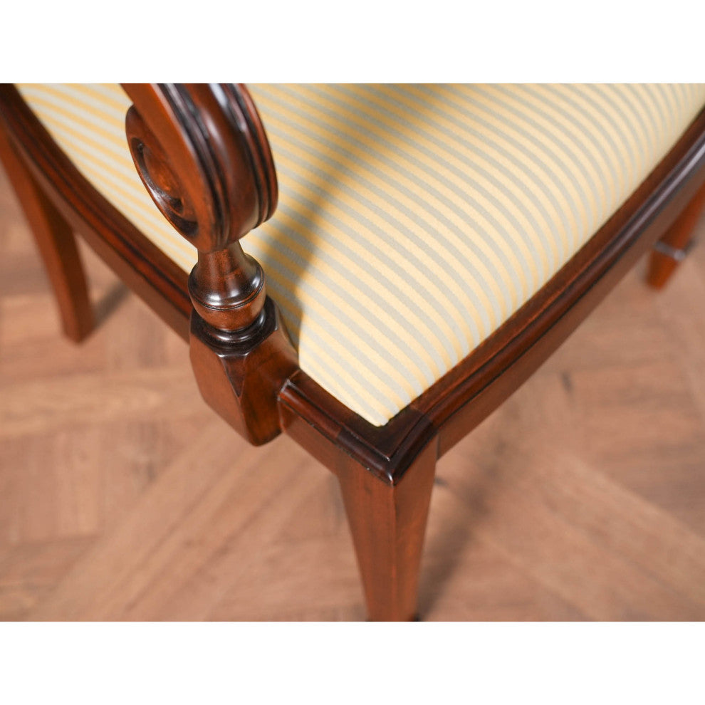 Inlaid Hepplewhite Arm Chair