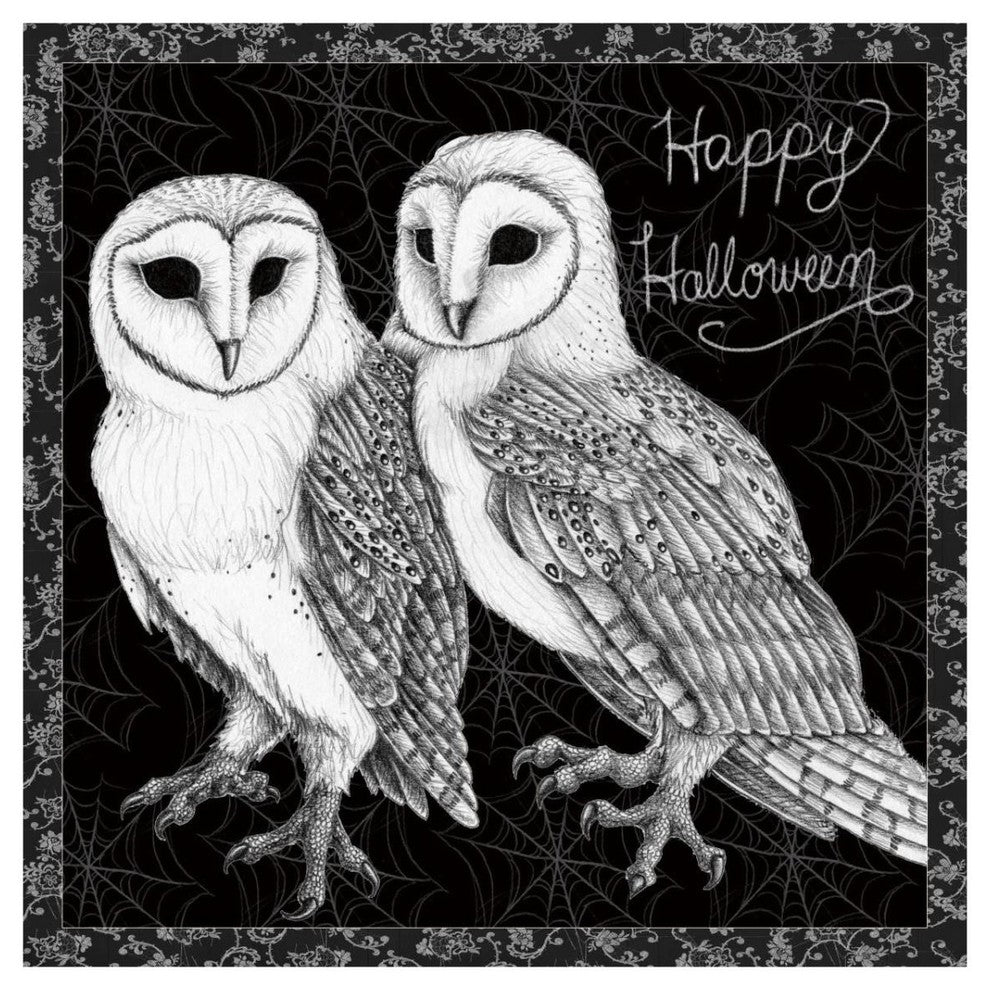 "Arsenic and Old Lace Happy Halloween" Paper Print by Elyse DeNeige, 32"x32"