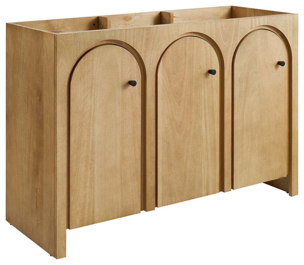 Appia 48" Bathroom Vanity Cabinet (Sink Basin Not Included) - Oak