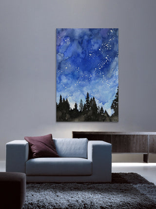 "Galaxy" Print on Canvas by Rachel Byler