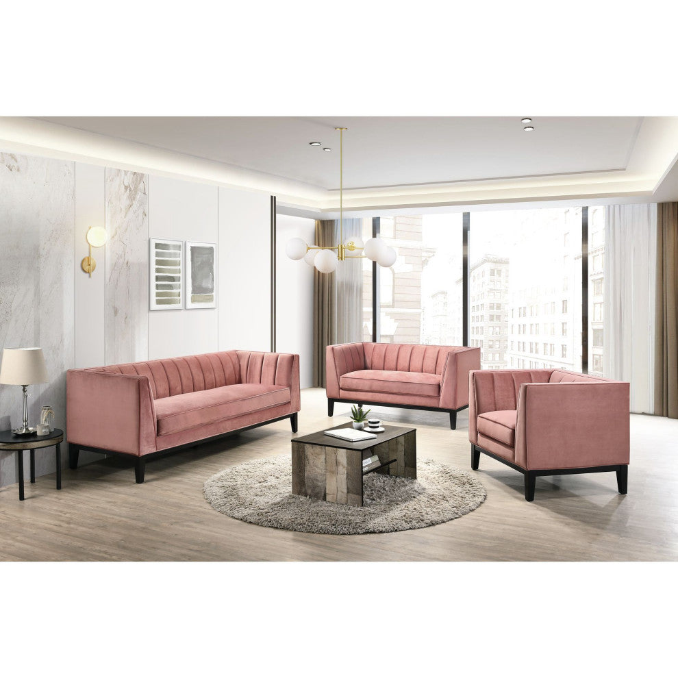 Calabasas Sofa, Rose