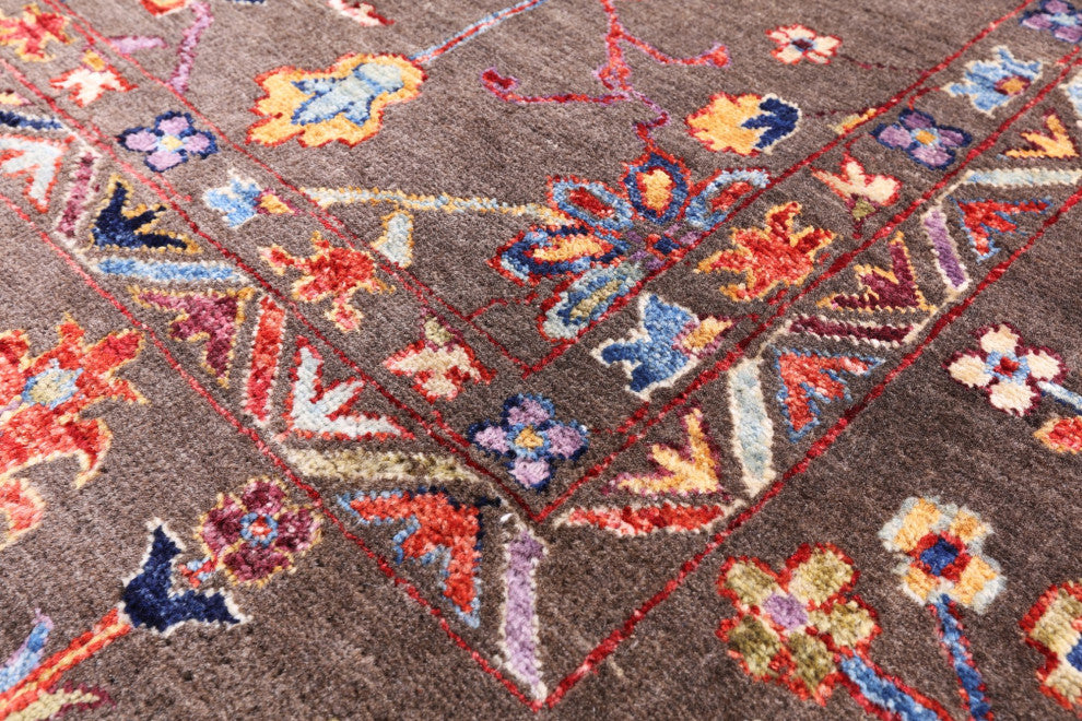 Persian Tabriz Handmade Wool Rug 8' 11" X 11' 10" Q9794