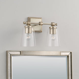 Capital Lighting 144821-523 Breigh 2 Light 14"W Bathroom Vanity - Brushed