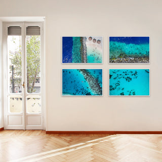 Under the Sea Quadriptych, 72x48