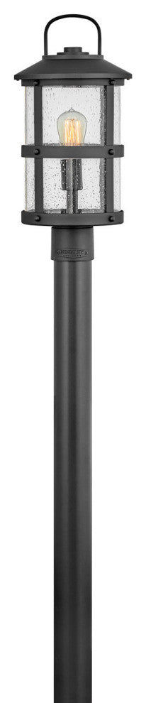 Lakehouse Outdoor Post Mount in Black