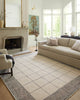 Chris Loves Julia x Loloi Francis Cream / Black 2'-3" x 3'-9" Accent Rug