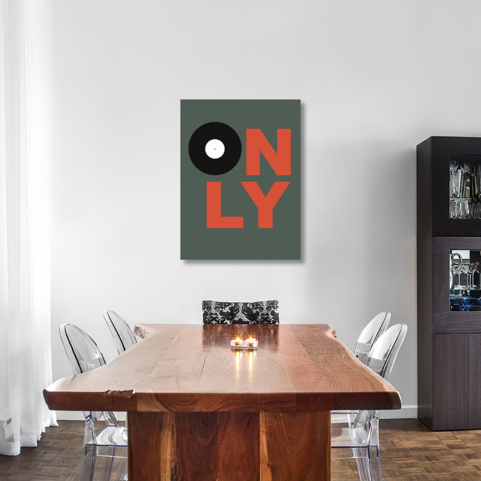 "Only Vinyl Poster 2" Fine Art Print
