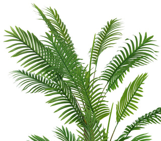 50.39" Artificial Palm Plant, Planter, Set of 2