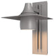 Hood Large Dark Sky Outdoor Sconce, Coastal Burnished Steel Finish