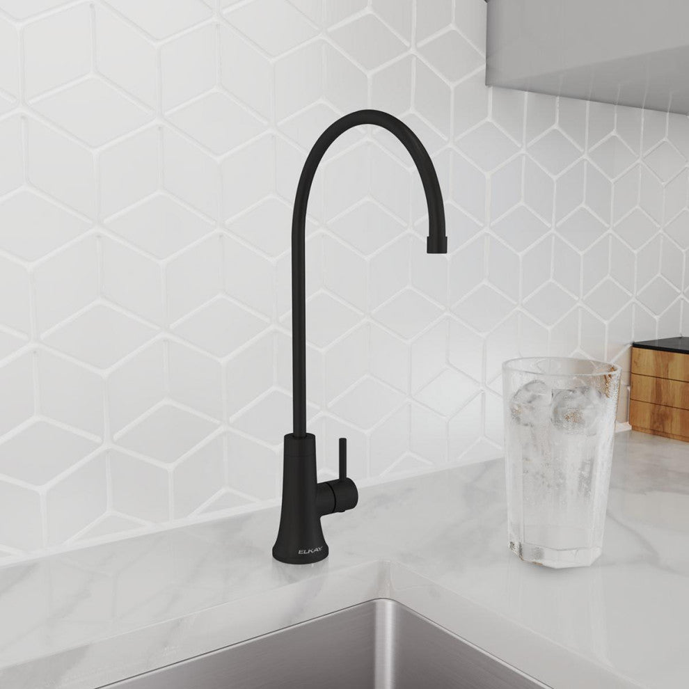 Elkay Avado Single Lever Filtered Beverage, Matte Black