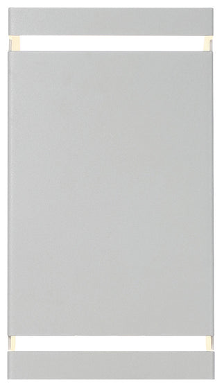 La Vida Bi-Directional Tall Outdoor LED Wall Mount, Satin