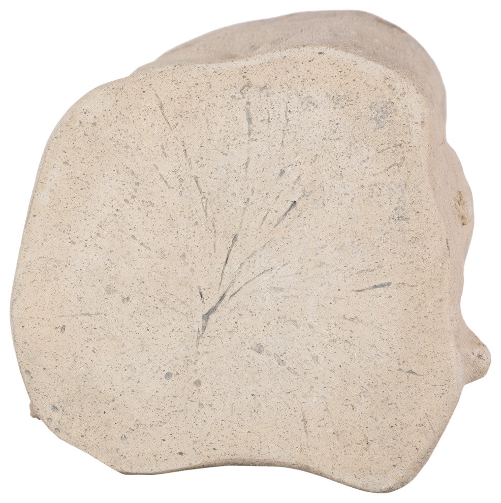 Log Stool Roman Stone, Small