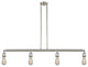 Innovations Lighting 214Nh-Sn-Led 4 Light Dimmable Led Island Light
