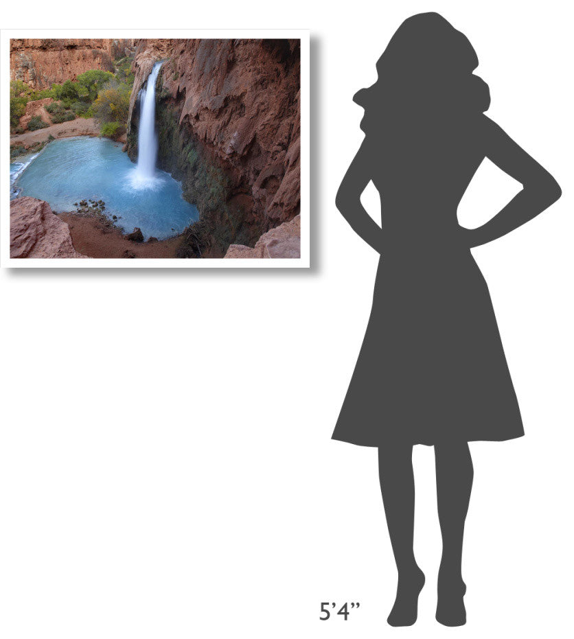 "Havasu Falls, Grand Canyon, Arizona" Paper Print by Tim Fitzharris, 34"x26"