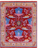8' 0" X 9' 10" Turkish Oushak Hand-Knotted Wool Rug - Q15389