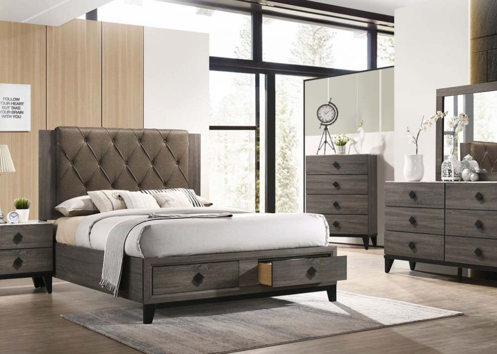 Emersyn Standard Bed, Front Drawer, King