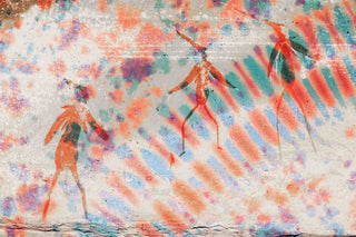"Bird Dance" Print on Canvas, 24"x16"