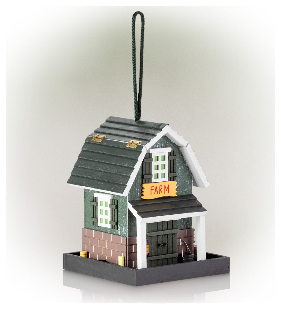 Alpine Hanging Farm Store Bird Feeder, 9"