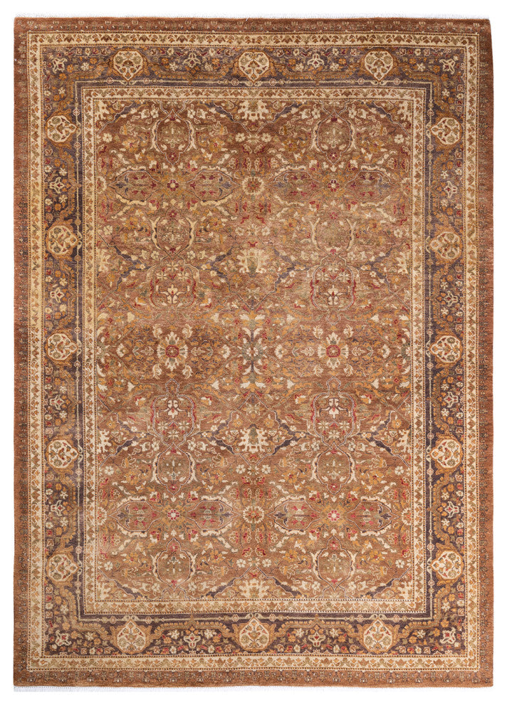 ECLECTIC, Hand Knotted Area Rug 8' 9" X 6' 3"