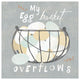 "Fresh Eggs III" Digital Paper Print by Sue Schlabach, 38"x38"