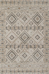 Momeni Genevieve Polyester Ivory Area Rug 1'10" X 2'10"