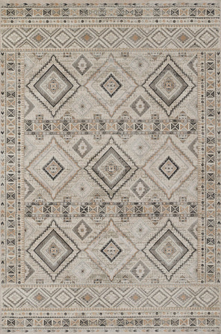 Momeni Genevieve Polyester Ivory Area Rug 1'10" X 2'10"