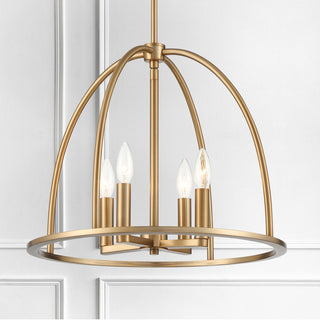 Abbott 4-Light Vibrant Gold Chandelier