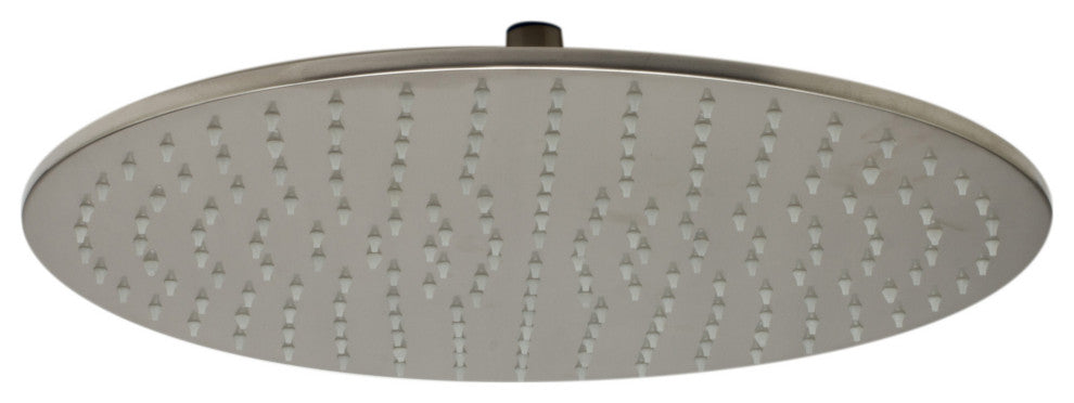 ALFI Brand LED16R-BN Brushed Nickel 16" Round Multi Color LED Rain Shower Head