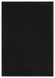 6' X 9' Black Stain Resistant Indoor Outdoor Area Rug
