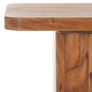 Safavieh Couture Martinelli Wood Console Table, Natural