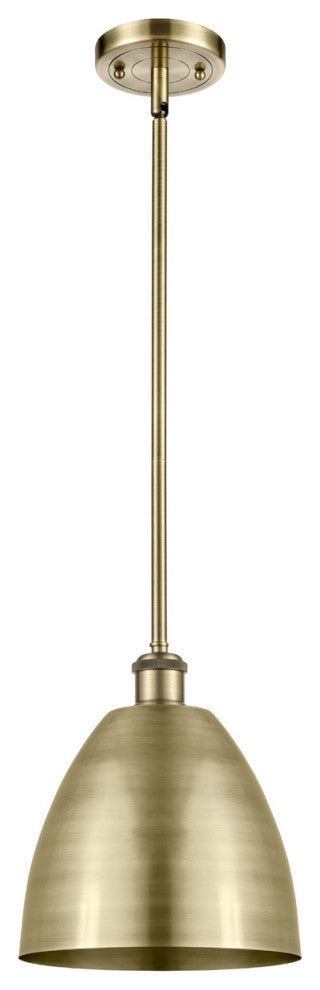 Innovations Lighting 516-1S-AB-MBD-9-AB-LED Ballston Dome 1 Light 9" Pendant