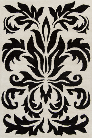Allie Transitional Floral Contemporary Area Rug, 8'x10'
