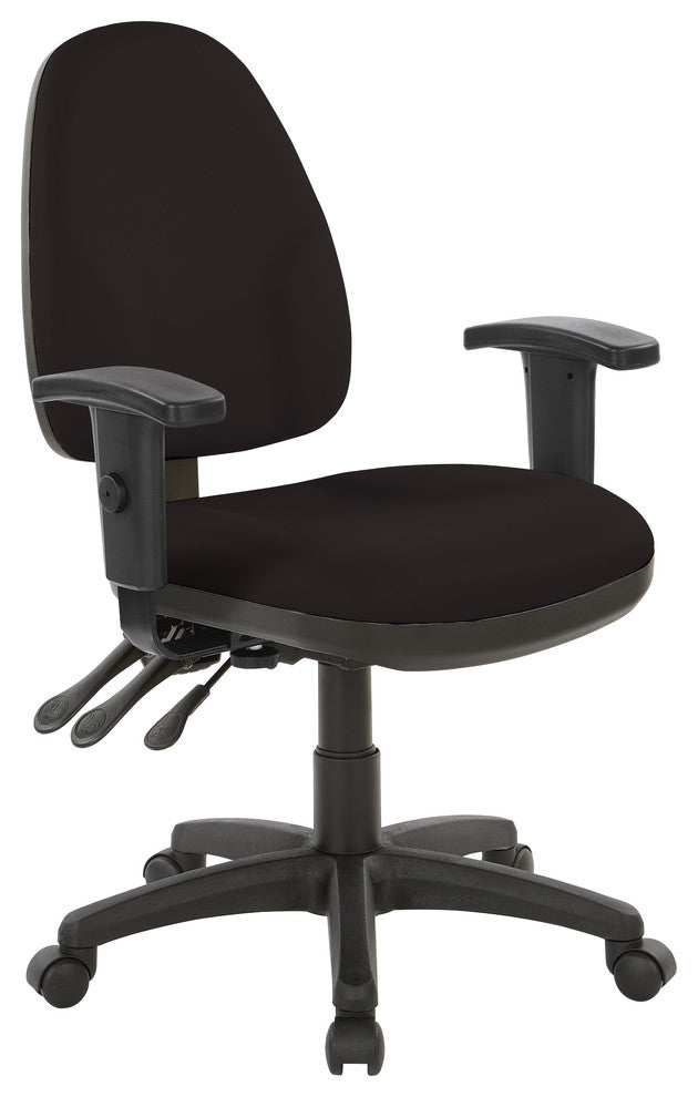 Dual Function Ergonomic Chair, Dillon Black