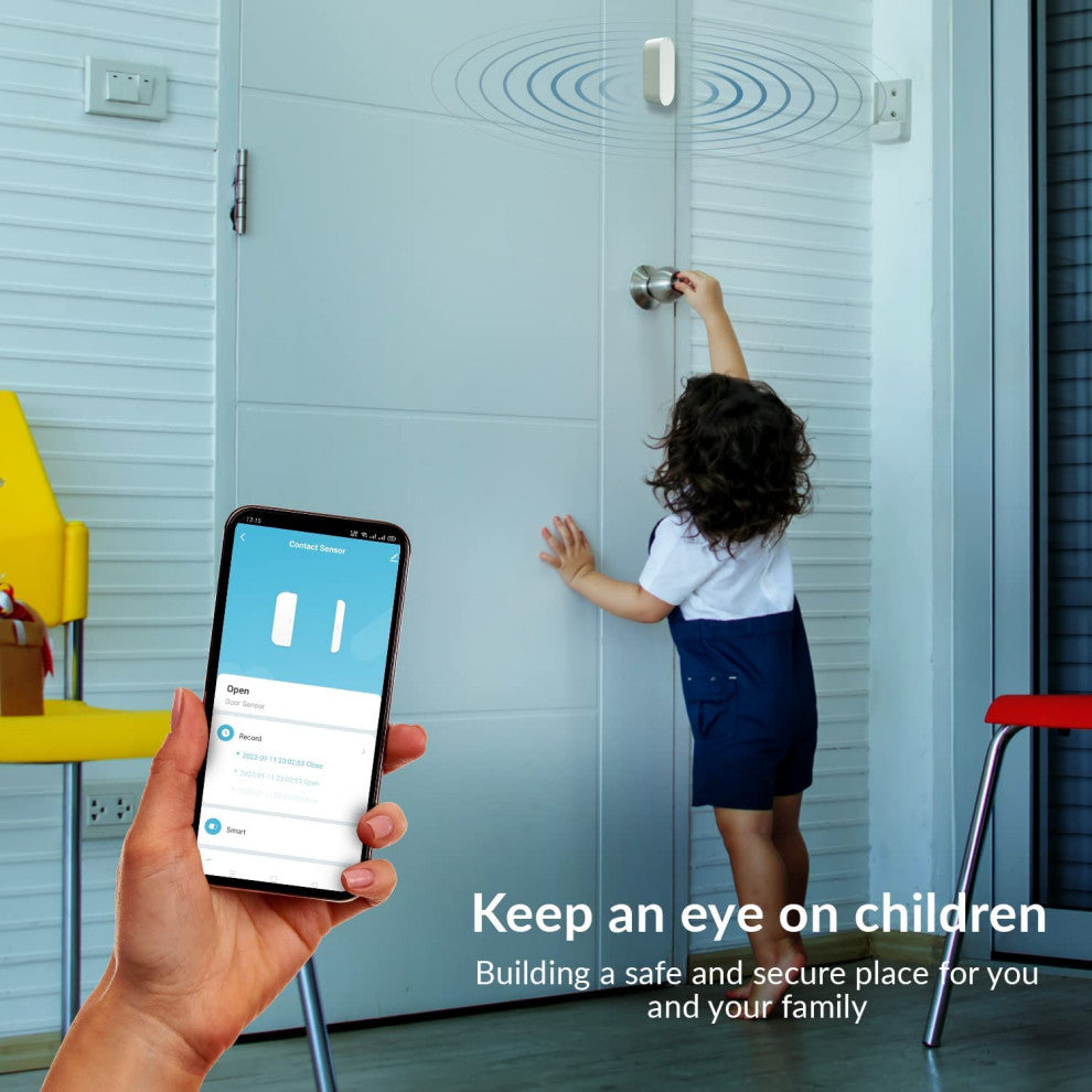 WBM WiFi Door Sensor, Alarm Contact Sensor