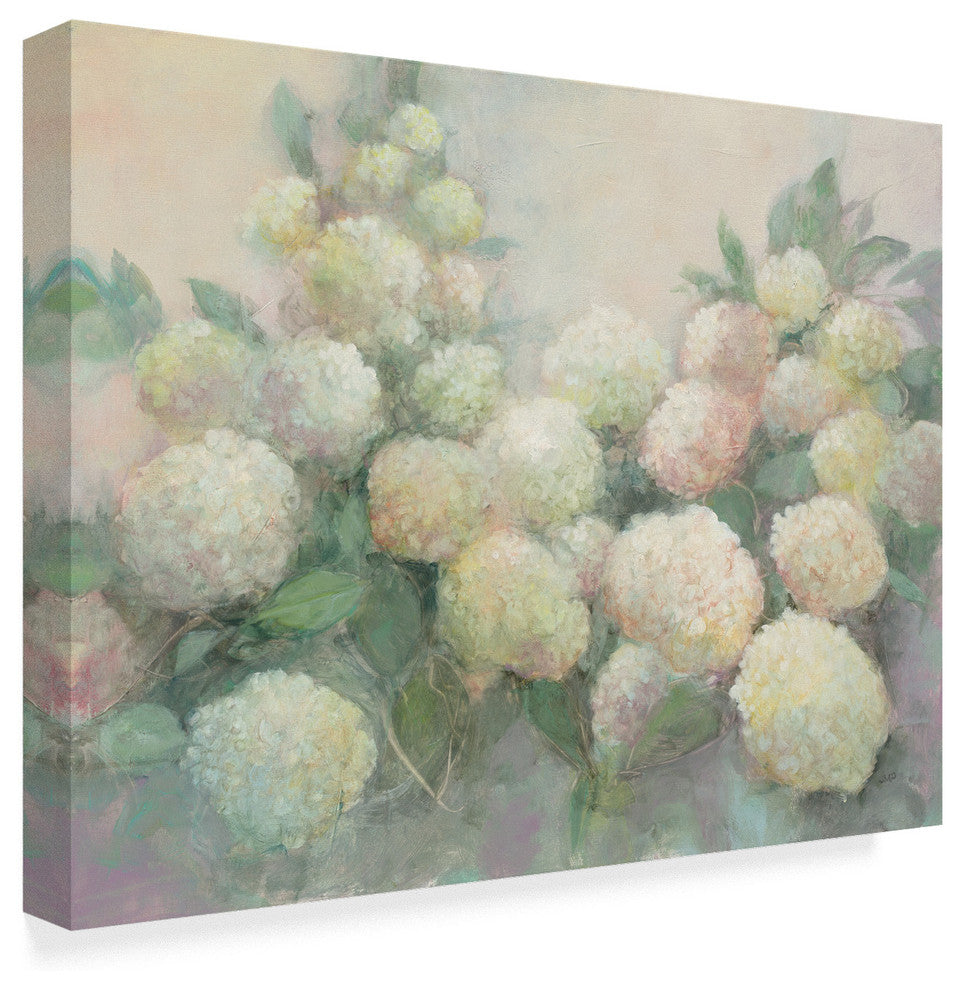 Julia Purinton ''Annabelle Hydrangeas'' Canvas Art, 19"x14"