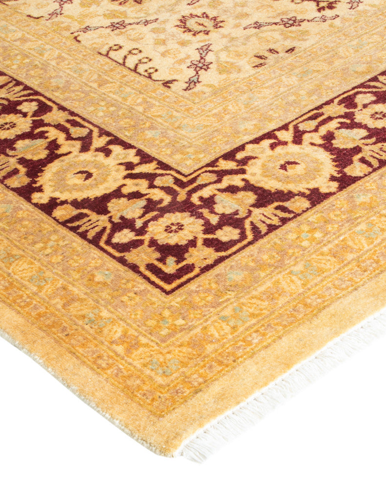 Panglong One-of-a-Kind Hand-Knotted Area Rug Ivory, 8'1"x10'0"