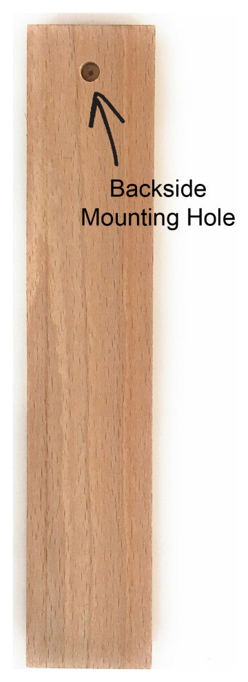 Wall Thermometer Walnut Finish 7.8 inch