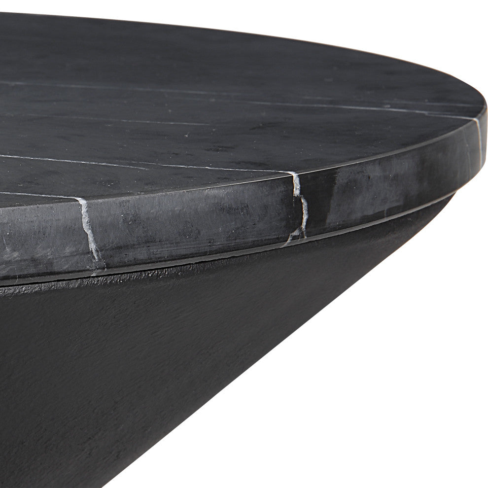 Uttermost Time's Up Hourglass Shaped Side table