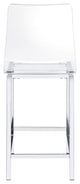 Picket House Crystal Bar Stool Set, Clear