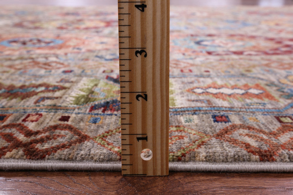 5' 7" X 7' 11" Fine Turkmen Handmade Wool Rug - Q12521