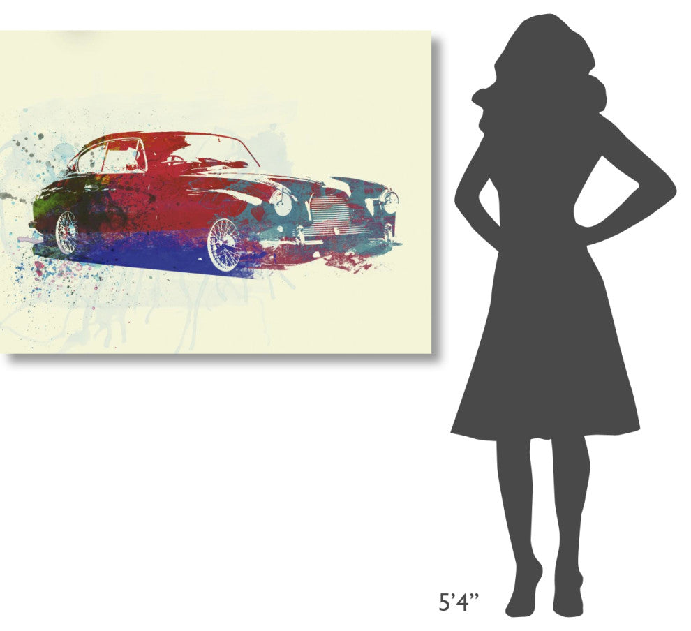 "Aston Martin DB 2" Fine Art Print