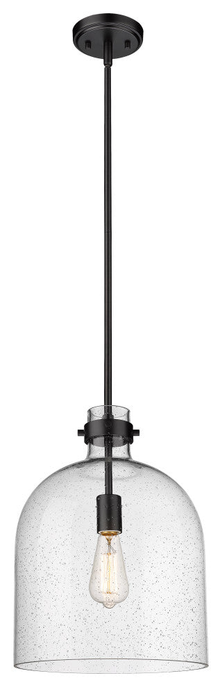 Zlite 817-12MB 1-Light Pendant, Clear Seedy